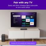 Roku Streambar SE | 2-in-1 TV Soundbar with Built-in 4K/HD/HDR Streaming - Premium Speakers, & Enhanced Speech Clarity
