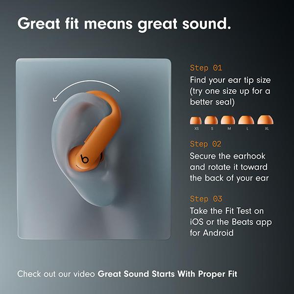 Beats Powerbeats Pro 2 Wireless Bluetooth Earbuds - Noise Cancelling, Heart Rate Monitor, Up to 45H Battery & Charging Case, Works with Apple & Android (2025)