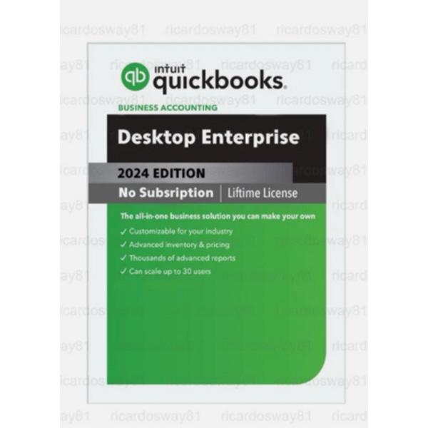 Intuit Quickbooks Enterprise 2024 - Windows PC