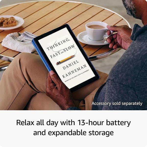 Amazon Fire HD 10 tablet 10.1" inches (2023 Release) - built for relaxation, 10.1" vibrant Full HD screen, octa-core processor, 3GB RAM, 32 GB
