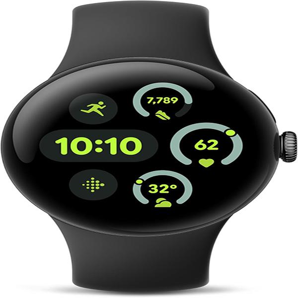 Google Pixel Watch 3 (Latest Model) Android Smartwatch - Heart Rate Tracking, Fitbit Advanced Running, Fitness Insights, 24-Hour Battery, Aluminum Case, Wi-Fi