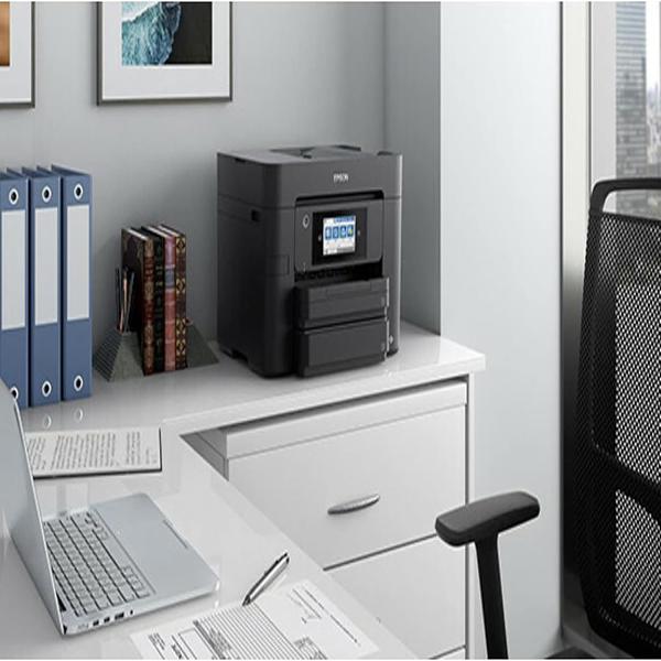 Epson Workforce Pro WF-4830 Wireless All-in-One Printer with Auto 2-Sided Print - Print, Copy, Scan and Fax, 500-sheet Paper Capacity, & 4.3" Color Touchscreen