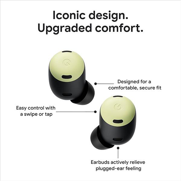 Google Pixel Buds Pro - Noise Canceling Earbuds, Up to 31 Hour Battery Life with Charging Case, Compatible with Android