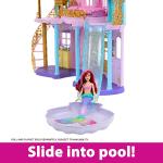 Mattel Disney Princess Magical Adventures Castle - Ultimate Castle 4 Ft Tall with Lights & Sounds, 3 Levels, 10 Play Areas & 25+ Furniture & Pieces, Inspired by Disney Movies