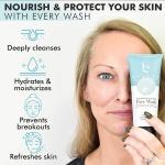 Beauty by Earth Clean Face Wash - USA Made with Organic & Natural Ingredients, Non-Toxic Facial Cleanser (5 Case )