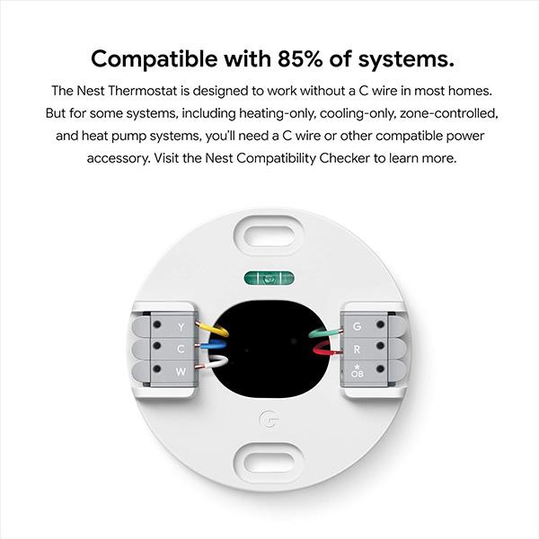 Google Nest Smart Thermostat for Home - Programmable Wifi Thermostat