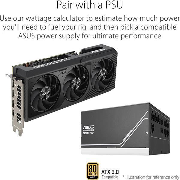 ASUS SFF-Ready Prime GeForce RTX 4070 Super OC Edition 12GB GDDR6X Graphics Card - PCIe® 4.0, DLSS 3, HDMI 2.1a, DisplayPort™ 1.4a