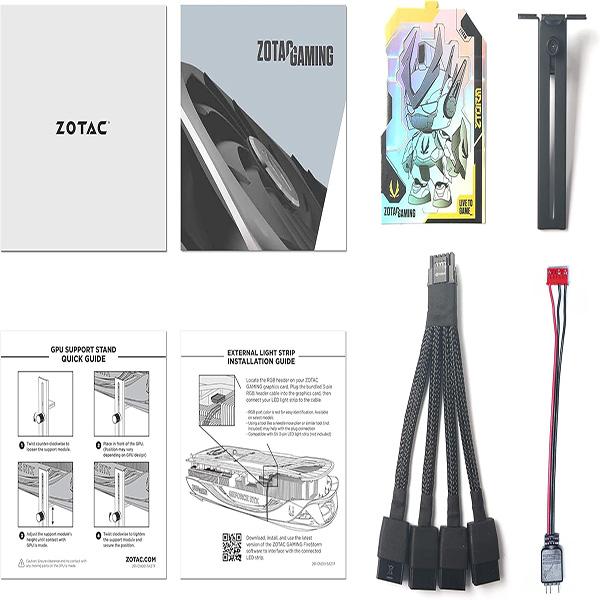 ZOTAC Gaming GeForce RTX 4090 AMP Extreme AIRO 24GB GDDR6X - 384-bit, 21 Gbps, PCIE 4.0 Graphics Card, IceStorm 3.0 Advanced Cooling, Spectra 2.0 RGB Lighting, ZT-D40900B-10P