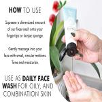 Beauty by Earth Clean Face Wash - USA Made with Organic & Natural Ingredients, Non-Toxic Facial Cleanser (5 Case )