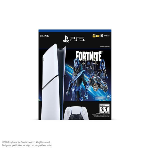 Sony PlayStation 5 PS5 Console - Fortnite Cobalt Star Digital Edition (White)