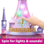 Mattel Disney Princess Magical Adventures Castle - Ultimate Castle 4 Ft Tall with Lights & Sounds, 3 Levels, 10 Play Areas & 25+ Furniture & Pieces, Inspired by Disney Movies