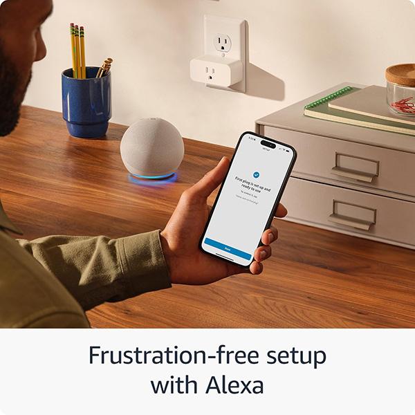 Amazon Smart Plug - Works with Alexa, Simple setup, Endless possibilities
