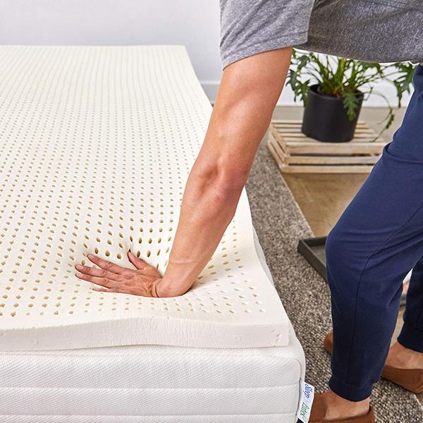 Pure Green Natural Latex Mattress Topper (GOLS Certified Organic)