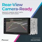 Pioneer DMH-W2770NEX Digital Multimedia Receiver - With Wireless Apple CarPlay & Android Auto, 6.8" Capacitive Touchscreen, Double-DIN, Built-in Bluetooth & WiFi, Amazon Alexa