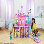 Mattel Disney Princess Magical Adventures Castle - Ultimate Castle 4 Ft Tall with Lights & Sounds, 3 Levels, 10 Play Areas & 25+ Furniture & Pieces, Inspired by Disney Movies