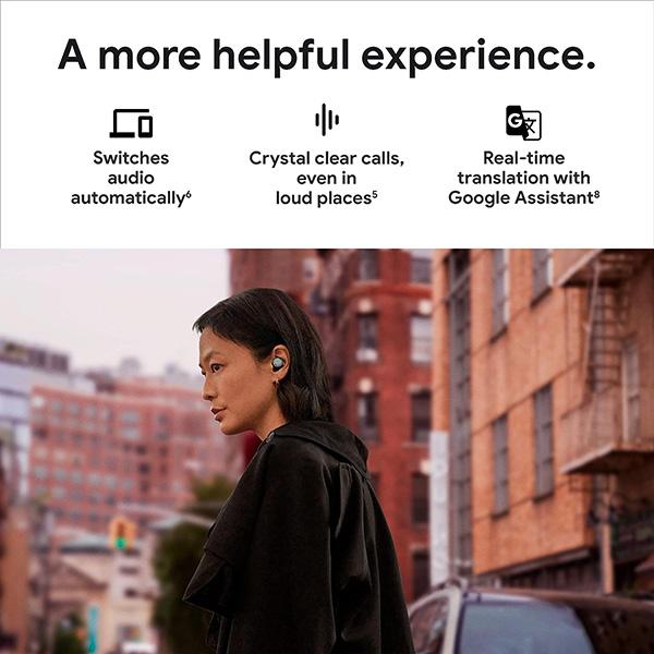 Google Pixel Buds Pro - Noise Canceling Earbuds, Up to 31 Hour Battery Life with Charging Case, Compatible with Android