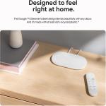 Google TV Streamer 4K - Fast Streaming Entertainment on Your TV with Voice Search Remote, Watch Movies, Shows, Live TV, and Netflix in 4K HDR (Porcelain)