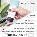 Beauty by Earth Clean Face Wash - USA Made with Organic & Natural Ingredients, Non-Toxic Facial Cleanser (5 Case )