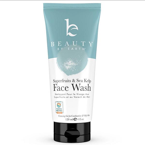 Beauty by Earth Clean Face Wash - USA Made with Organic & Natural Ingredients, Non-Toxic Facial Cleanser (5 Case )