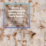 Bean Products Organic Latex Foam Fill (Shredded) - All Natural Shredded Latex Foam | New Recycled Fill for Bean Bags, Pet Beds, Pillows | Made in USA