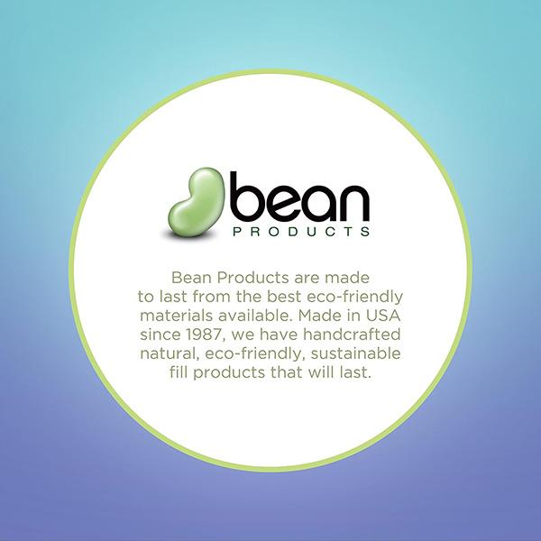 Bean Products Organic Latex Foam Fill (Shredded) - All Natural Shredded Latex Foam | New Recycled Fill for Bean Bags, Pet Beds, Pillows | Made in USA
