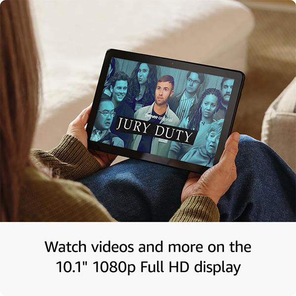 Amazon Fire HD 10 tablet 10.1" inches (2023 Release) - built for relaxation, 10.1" vibrant Full HD screen, octa-core processor, 3GB RAM, 32 GB
