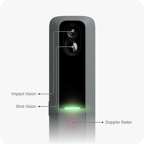 Rapsodo MLM2PRO Golf Launch Monitor - Simulators for Home & Training, Mobile Launch Monitor for Golf Swing Analysis, Measures Spin Rate & Axis, Tracker & Swing Analyzer
