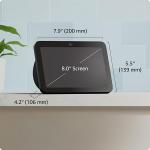 Echo Show 8 (3rd Generation) - With Spatial Audio, 8-inch Smart Display, Smart Home Hub, and Alexa