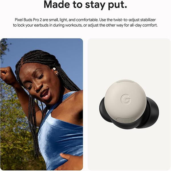 Google Pixel Buds Pro 2 - Noise Canceling Earbuds, Up to 30 Hour Battery Life with Charging Case, Compatible with Android