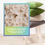 Bean Products Organic Latex Foam Fill (Shredded) - All Natural Shredded Latex Foam | New Recycled Fill for Bean Bags, Pet Beds, Pillows | Made in USA